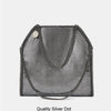 Designer's retro braided chain environmental microfiber handbag Women's new fashion multi-functional large capacity shoulder bag