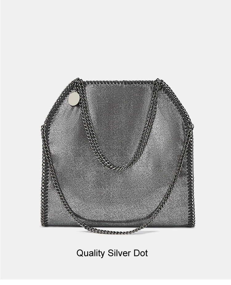 Designer's retro braided chain environmental microfiber handbag Women's new fashion multi-functional large capacity shoulder bag