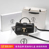 Luxuriöse Designer-Taschen mit hochwertigem Alligator-Prägeleder und zartem Metalldesign, tragbare Umhängetasche für Damen
