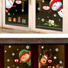 Weihnachtsfensteraufkleber Frohe Weihnachten Dekorationen für Zuhause 2024 Weihnachtsschmuck Xmas Navidad Natal Geschenke Neujahr 2025