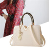 Damen Handtasche Patchwork Umhängetasche Messenger Office Work PU Leder Damen Tasche Luxus Mode Elegant
