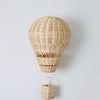 Rattan Hot Air Balloon Decor Hand-woven Wall Hanging Decor Handmade Nordic Photograph Prop for Kids Room Kindergarten Nursery