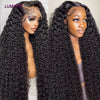 Deep Wave Human Hair Bundles 3/4 Bundles Deal Malaysian Hair Weaves 100% Rew Curly Human Hair Extensions 8-40 inch Virgin Hair