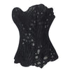 Hollow Out Corset Tops Irregular Hem Fishbone Underbust Top Slim Bandage Shapewear Bustier Korset Costumes Evening Party Corset