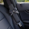 1Pcs Cute Women Bowknot Soft Plush Car Seat Belt Cover Velvet Auto Seat Belt Shoulder Strap Harness Cushion Protector Pads