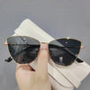 2024 Sexy Classic Vintage Cat Eye Sunglasses Woman Vintage Sun Glasses Female Ladies Cat Eye Sunglass 2024 Metal Frame Glasses