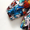 Two Sets Of Baby Boys Casual Cute Monster Pattern Half Open Front Hoodie & Pants Spring And Autumn