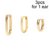 CRMYA Gold Silber gefüllt 16mm 14mm 12mm Blumen baumelnde Ohrringe Zirkonia Creolen für Damen Mädchen Schmuck Großhandel