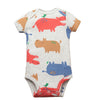 5PCS/Lot Baby Boys Girls Bodysuits 100% Cotton Short Sleeves Kids Clothes 6-24 Month Newborn Baby Clothing Bebe Jumpsuit
