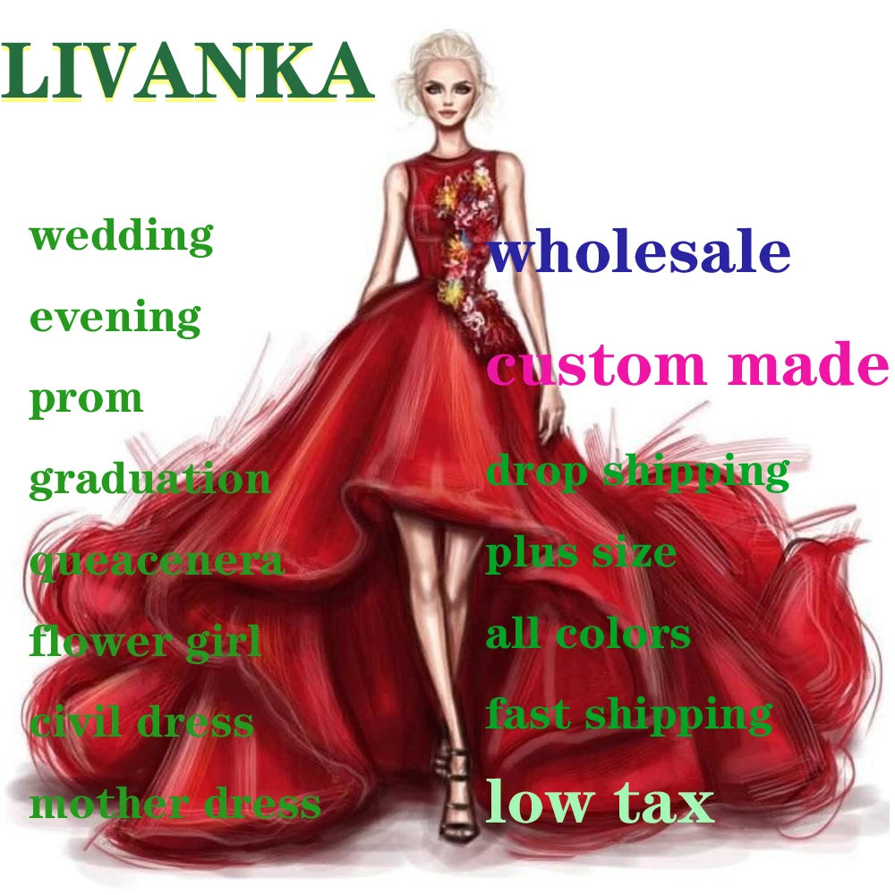 LIVANKA Glittering A-line Bodycon Homecoming Dresses for Teen Sweetheart Corset Pleated Tassel Cocktail Party Gown Customized