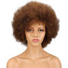 Brasilianische Afro Kinky Curly Bob Perücken P4/30# 200% Dichte Remy Echthaarperücken Braunfarbe P2/33# F1B/99J Perücken mit Pony für Schwarz