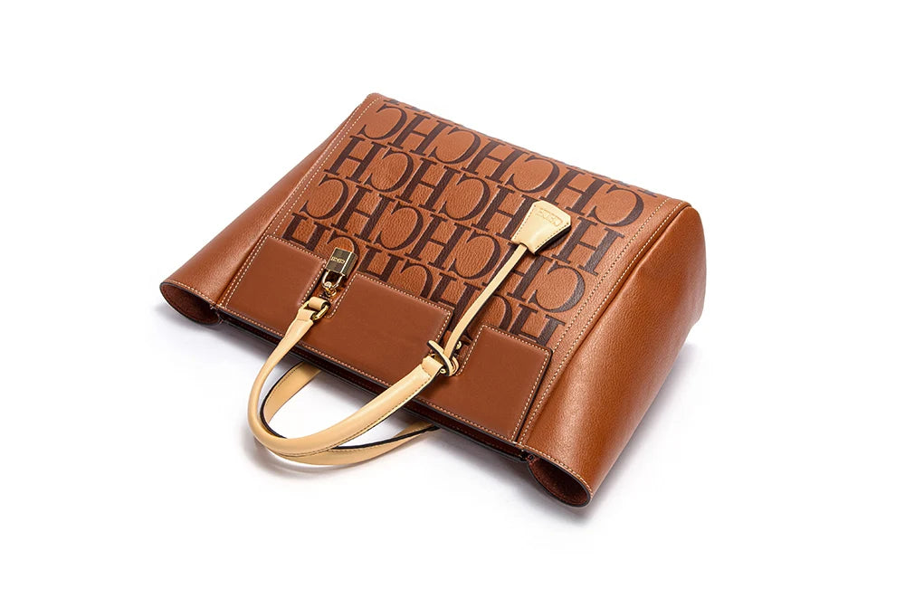 CHCH Mode Retro Print Bucket Bag Reise Party Bankett Umhängetasche Luxus Klassiker 2024 Winter Damen Große Kapazität Handtasche