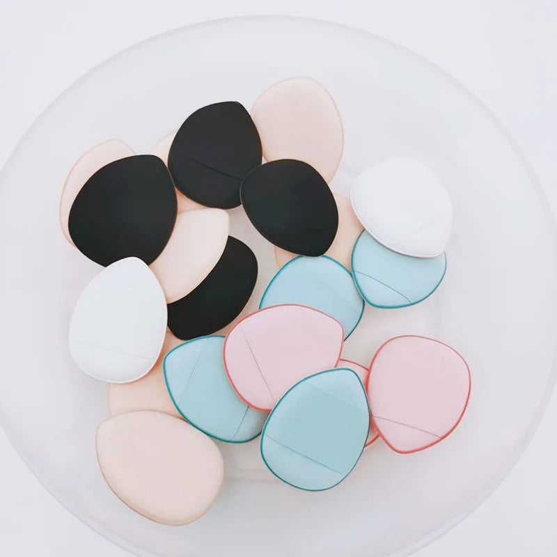 3/10pcs Mini Size Professional Cosmetic Cushion Puff  Concealer Foundation Detail Puff Finger Puff Set Makeup Sponge Beauty Tool