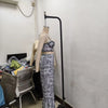 CM.YAYA Women's Set Print Strapless Bra Top and Flare Pants Suits 2025 Summer Street Party Two 2 Piece Sets Outfits Tracksuit