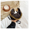 2024 Herbst Winter Mini Umhängetaschen für Damen Luxus Halbmond-Handtaschen für Damen Handtaschen mit Griff Weibliche kleine Tasche