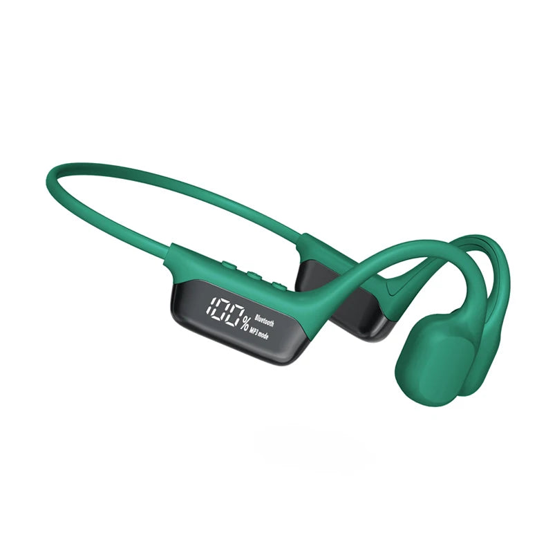 Knochenschallkopfhörer Bluetooth 5.4 Kabellose Ohrhörer IPX8 Wasserdicht für Schwimmsportler Unterstützt MP3-Player mit 32 GB RAM