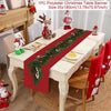 Christmas Table Runner Merry Christmas Decoration for Home Table 2024 Xmas Ornament Navidad Notal Noel Happy New Year Gifts 2025