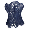 Hollow Out Corset Tops Irregular Hem Fishbone Underbust Top Slim Bandage Shapewear Bustier Korset Costumes Evening Party Corset