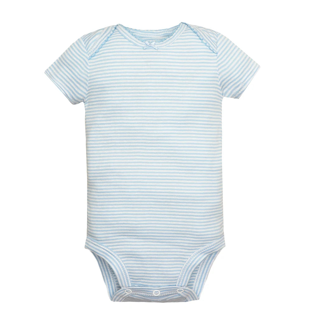 5PCS/Lot Baby Boys Girls Bodysuits 100% Cotton Short Sleeves Kids Clothes 6-24 Month Newborn Baby Clothing Bebe Jumpsuit
