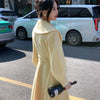 Plus Size 2024 Autumn/Winter New Style French Vintage Tweed Large Lapel Woolen Overcoat Long Sleeve Double Row Button Overcoat