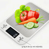 Hd LCD Digital Display Stainless Steel Kitchen Scale,dustproof and Waterproof,automatic Shutdown,unit:g,oz,lb,tl,accuracy 1g