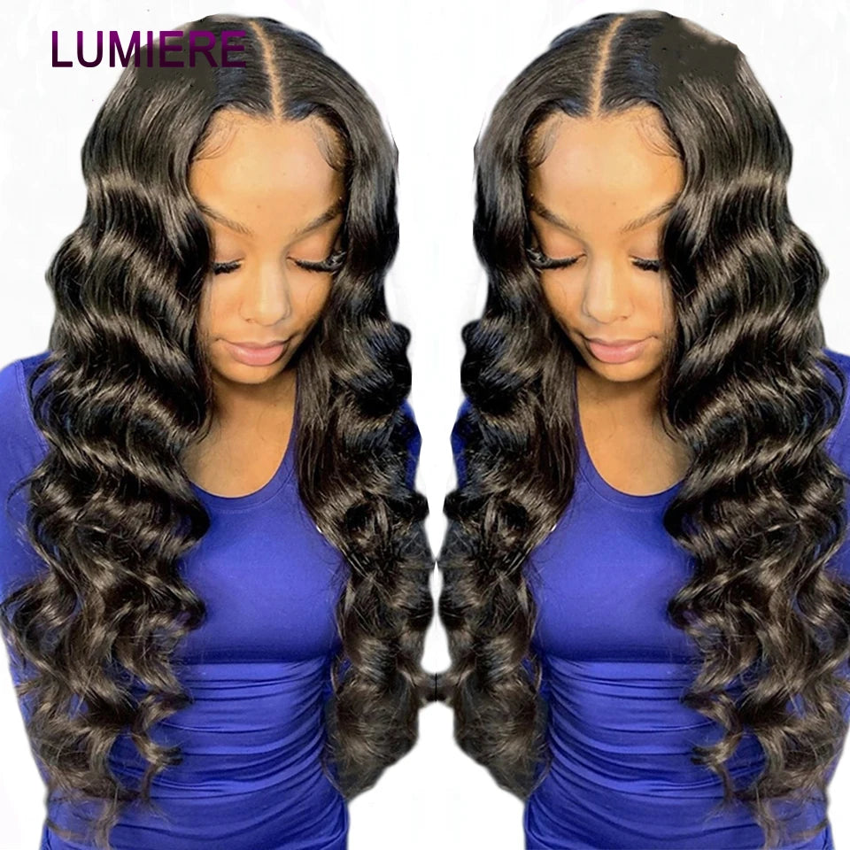 15A Loose Deep Wave Bundle With HD Closure 4X4 5x5 6x6 100% Virgin Brazilian Hair Weave Bundles 3/4 Bundle Deal  8-40" Wholeasle