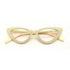 Cat Eye Reading Glasses Women Men Lightweight Diamond Presbyopic Eyeglasses Hyperopia Optical Spectacle Female Goggle