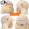 Honey Blonde Ombre 60 Pink Blue Purple Colored 13x4 Lace Front Human Hair Wigs For Woman Yellow Green Blonde Human Hair Wigs