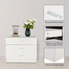 3 Drawer Chest Dresser Storage Tower Closet Organizer Unit Bedroom Home White