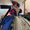 Elagant Royal Blue Princess Quinceanera Dresses Puffy Bead Sequins Appliques Gems Vestidos 15 Años Birthday Dress Customized