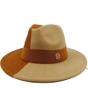 Low price wholesale Fedora hats men's and women's jazz hats red and white new tie dyed Fedora hats autumn classic hats sombrero