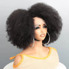 Afro Kinky Curly Transparent Lace Front Perücke Brasilianisches Remy Echthaar Lace Natürlicher Haaransatz 13X4X2 Afro Short Bob Echthaar Perücke