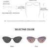 GCV Brand new Women 2 In 1 Polarized Sunglasses Anti blue light glasses butterfly frame multifunctional Medical applicability