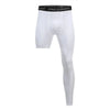 Men Compression Pants Base Layer Exercise Trousers Running Tight Sport Cropped One Leg Leggings Basketball Football Yoga Fitness