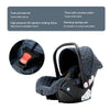 Kinderwagen 3 in 1 Kinderwagen für Babys, leichte Buggys, Babykutsche, ISOFIX BASIS, Baby Reisekinderwagen, Neugeborenenkinderwagen
