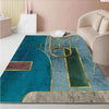 Carpet Modern Gray Minimalist Geometric Abstract Style Floor Mat Bedroom Bedside Rug Home Living Room Sofa Blanket Decoration
