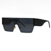 Neue 2024 Luxus Designer Square Sonnenbrillen Frauen Mode Trendy Punk Sonnenbrille Damen Farbverlauf Shades Brillen Oculos UV400