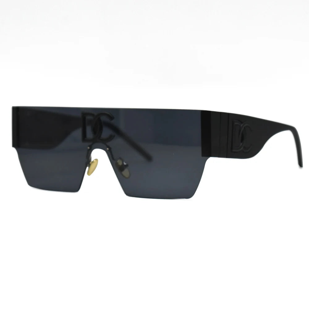 Neue 2024 Luxus Designer Square Sonnenbrillen Frauen Mode Trendy Punk Sonnenbrille Damen Farbverlauf Shades Brillen Oculos UV400