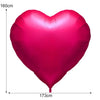 3/1PC 63 Zoll Extra Große Liebesballons Aluminiumfolie Rot Herzförmige Ballons Geburtstag Valentinstag Hochzeitsfeier Dekoration