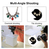 PULUZ 20cm Mini Folding Portable 550LM LED Light Photo Lighting Studio Shooting Tent Box Kit with 6 Colors Backdrops