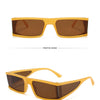 Retro Fashion Punk Square Sunglasses For Women Men Ins Popular Small Frame Silver Sun Glasses Trending Shades UV400 Ladies Eye