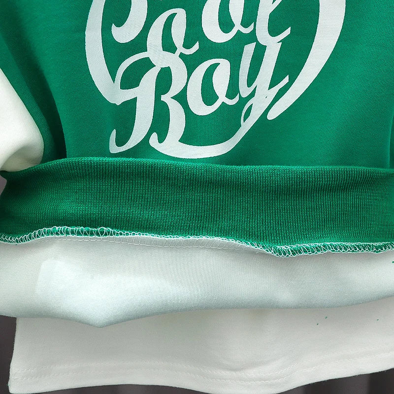 New Kids Baseball Clothing Suit Boys Girls Casual Sports Sets Coat Pants tripartite Spring Autumn Thin Baby Tracksuit Outfits