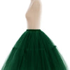 Multi-layer Tulle Tutu Skirts Fuchsia 6 Layers Fluffy Petticoat Underskirt Princess Ball Gown Women Halloween Party Skirt