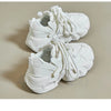 2024 Spring Autumn Women's Chunky Sneakers Breathable Platform Sports Shoes for Women Fashion Thick Sole Vulcanized Shoes