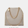 Designer's retro braided chain environmental microfiber handbag Women's new fashion multi-functional large capacity shoulder bag