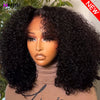 450 Density Afro Kinky Curly 360/13x6 Hd Lace Wigs Glueless Lace Frontal Wigs Human Hair Pre Plucked 30 32 Inches For Women HMBP