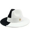 Low price wholesale Fedora hats men's and women's jazz hats red and white new tie dyed Fedora hats autumn classic hats sombrero