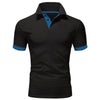 Men's Short Sleeve Polo Shirts Casual Slim Fit Basic Designed Shirts Quick-drying Anti-wrinkle Tops