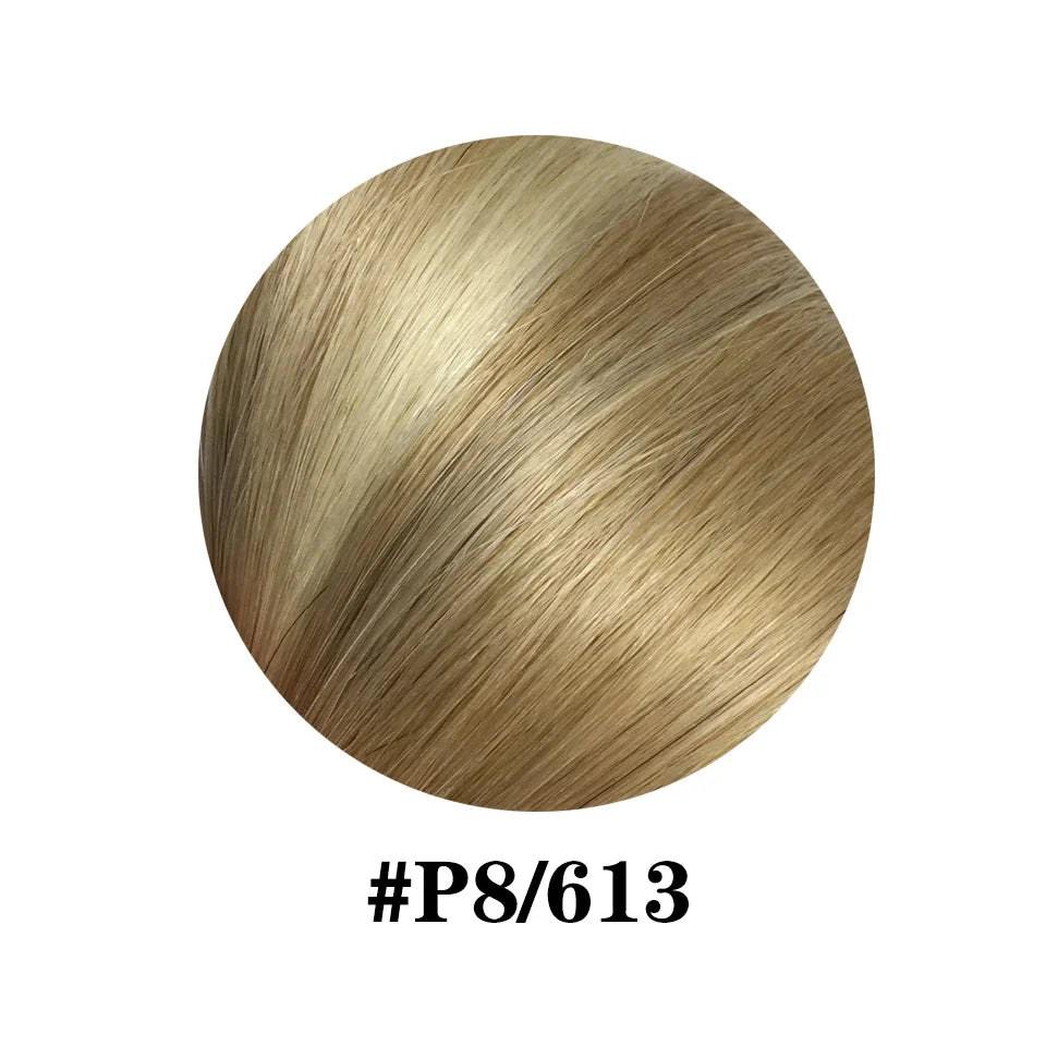 100% Brazilian Clips In One Piece Hair Extension Natural Straight Remy Human Hair  Invisible Seamless Clip in Straight One Piece