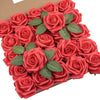 50-200PCS Artificial Roses Flowers Foam Flowers with Stems Fake Roses for DIY Wedding Bouquets Centerpieces Valentine's Day